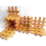 Bauspiel Rooster blokken - 12 stuks