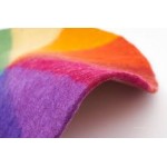 Bauspiel Regenboog speelkleed van wolvilt - 150 cm