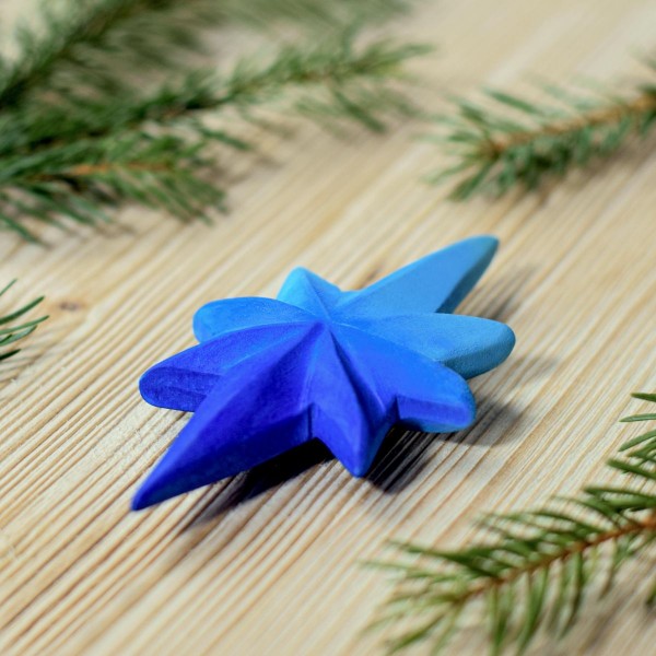 Bumbu Toys Kerstster lichtblauw