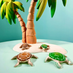 Bumbu Toys Schildpad groen - klein 