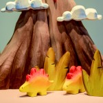 Bumbu Toys Vulkaan met lava en wolken - SET 