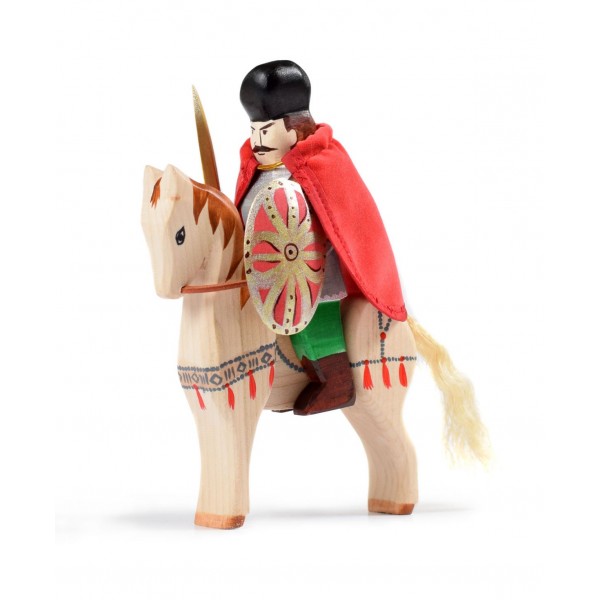 Bumbu Toys Michael de Dappere met paard - SET