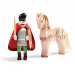 Bumbu Toys Michael de Dappere met paard - SET