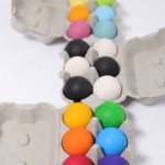 Grimm's Houten ballen pastel 6 stuks 