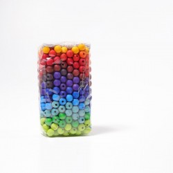 Regenboog kralen - 480 stuks - 12 mm