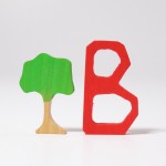 Grimm's houten letter B 