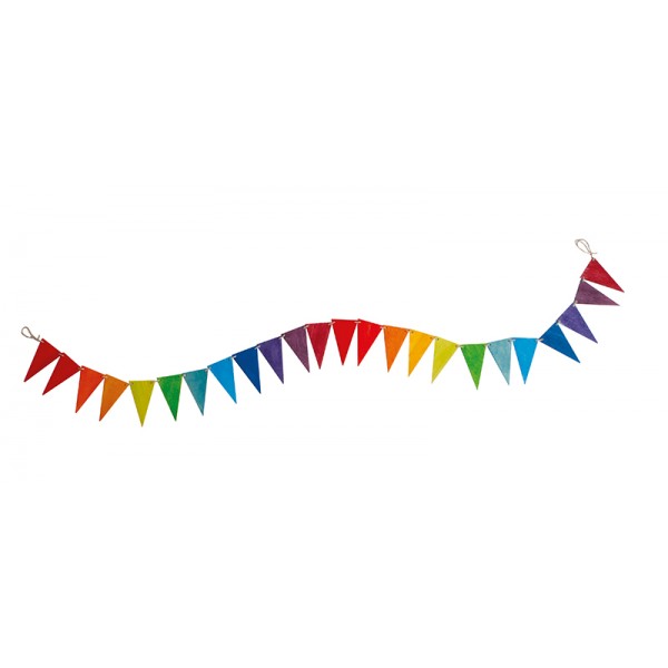 Grimm's Vlaggenlijn in regenboog kleuren