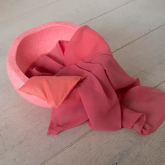 Little Botanic Label Playcycle Speeldoek lichtrood 30 cm