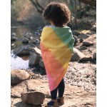 Sarah's Silks Zijden baby deken regenboog