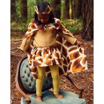 Sarah's Silks Speelzijde kostuum Giraffe 