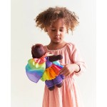 Sarah's Silks Speelzijde Poppenkleertjes Tutu regenboog