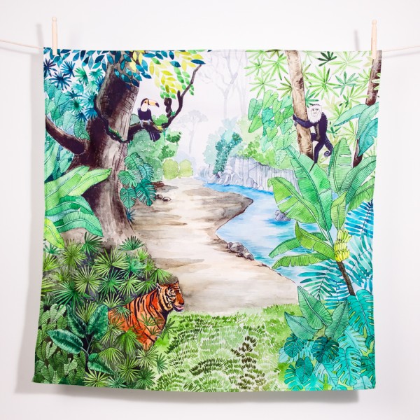Wondercloths Speeldoek In De Jungle - groot
