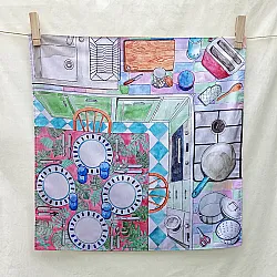 Speeldoek: In de Keuken - groot