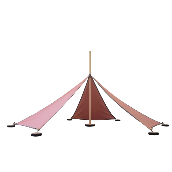 Abel speeltent 1 roze met haringen