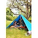 Abel Tent 1 turquoise zonder haringen