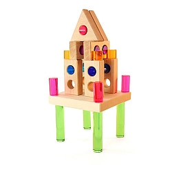 Sprookjesblokken met kijkgat - 20 stuks