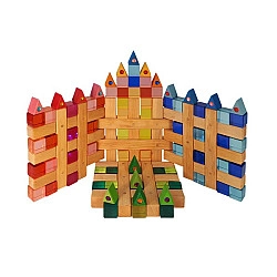 Rooster blokken - 12 stuks