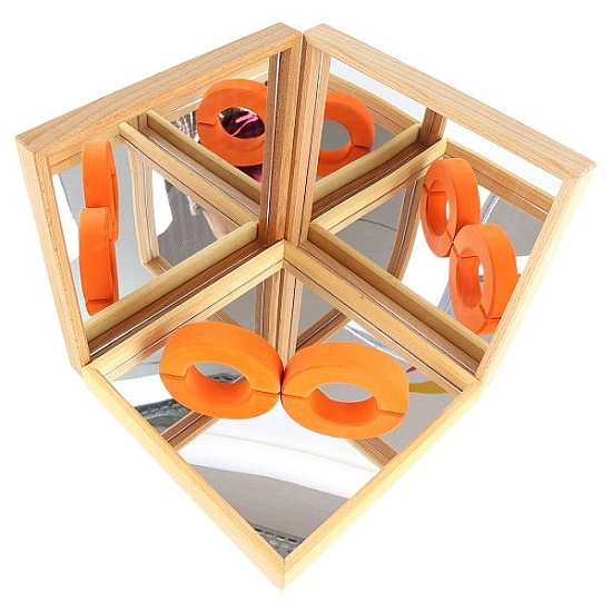 Bauspiel Spiegel Trays - 4-delig 