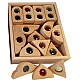 Bauspiel Sprookjes Vensterblokken naturel - 36 stuks