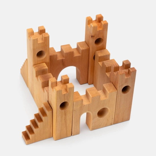 Bauspiel Kasteel blokken 10-delig