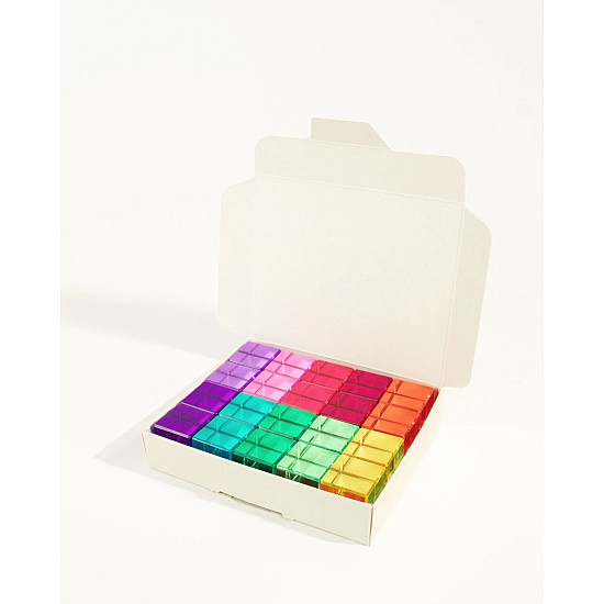 Bauspiel Lichtdoorlatend bouwstenen pastel - 20 stuks