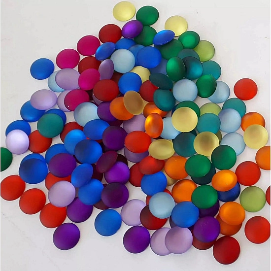 Bauspiel Frosted kristallen - 120 stuks