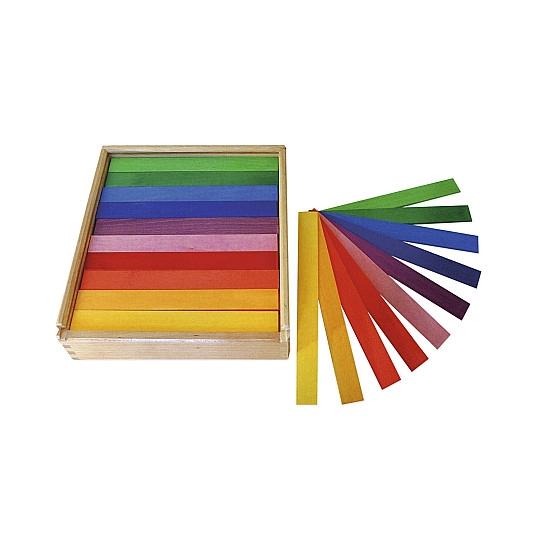 Bauspiel Gekleurde Staven - 100 stuks