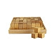 Bauspiel Hoek Blokken Naturel - 24 stuks