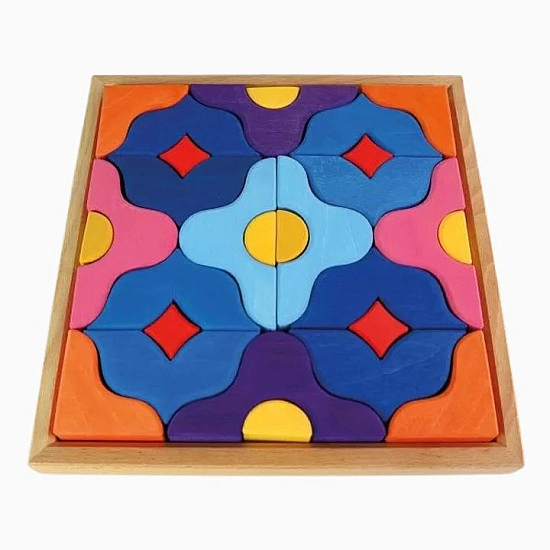Bauspiel Ornament puzzel