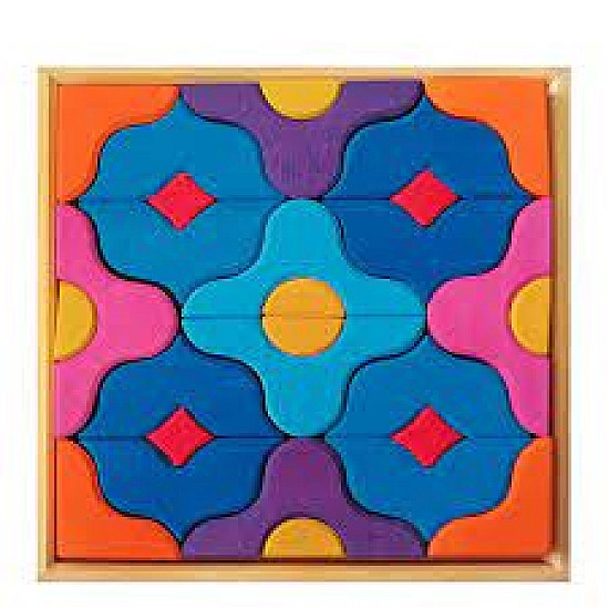Bauspiel Ornament puzzel