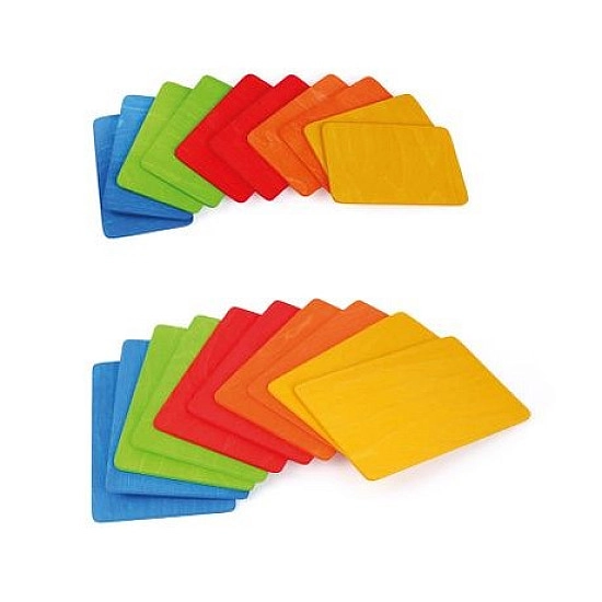 Bauspiel Bouwplaten - 20 stuks