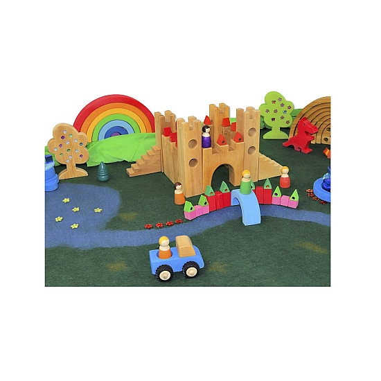 Bauspiel Speelkleed vilt - 160 cm x 130 cm