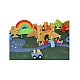 Bauspiel Speelkleed vilt - 160 cm x 130 cm