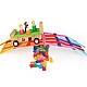 Bauspiel Combinatie box - 85 stuks