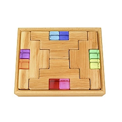 Trapblokken met lichtdoorlatende blokken - 16-delig