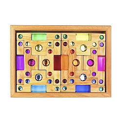 Glinster trapblokken met lichtdoorlatende blokken - 32-delig