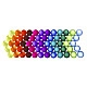 Bauspiel Frosted kristallen - 60 stuks