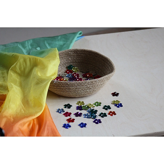 Bauspiel Bloemen kristallen - 60 stuks