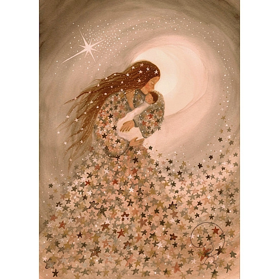 Bijdehansje kaart Starry Love