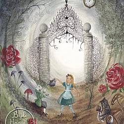 Kaart Alice in Wonderland