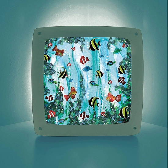 Bijdehansje Seizoensplaat Aquarium 