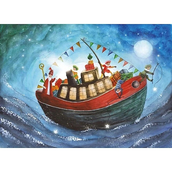 Bijdehansje poster Bootje Kadootje