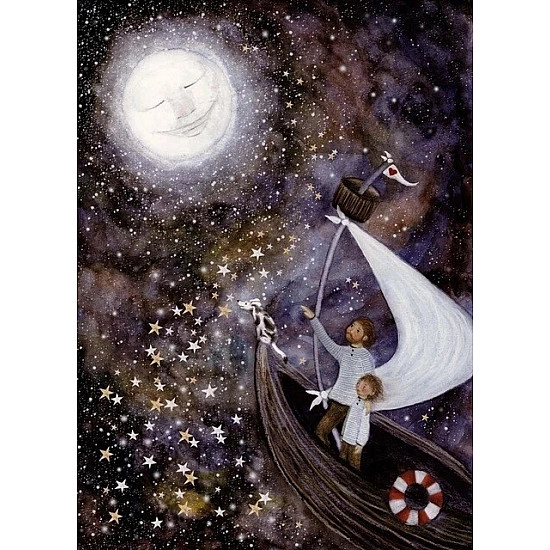 Bijdehansje kaart Father Ship