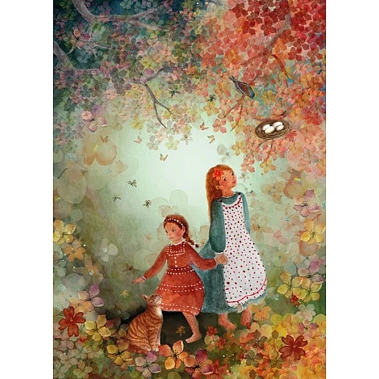 Bijdehansje poster Floral Fantasy