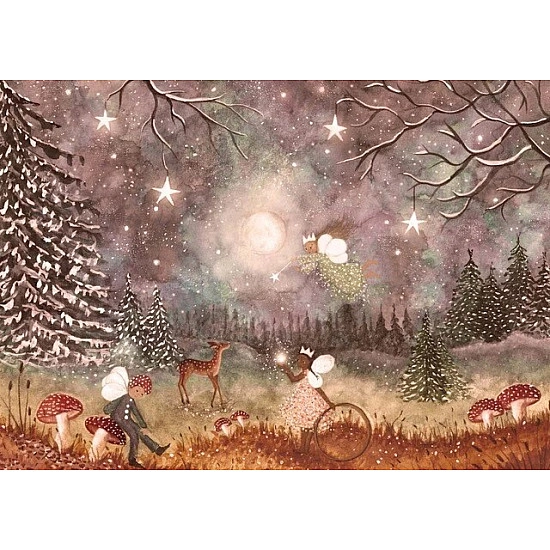 Bijdehansje kaart Magical Season