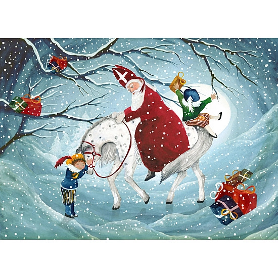 Bijdehansje kaart Pietenpret