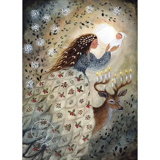 Bijdehansje kaart Christmas Miracle