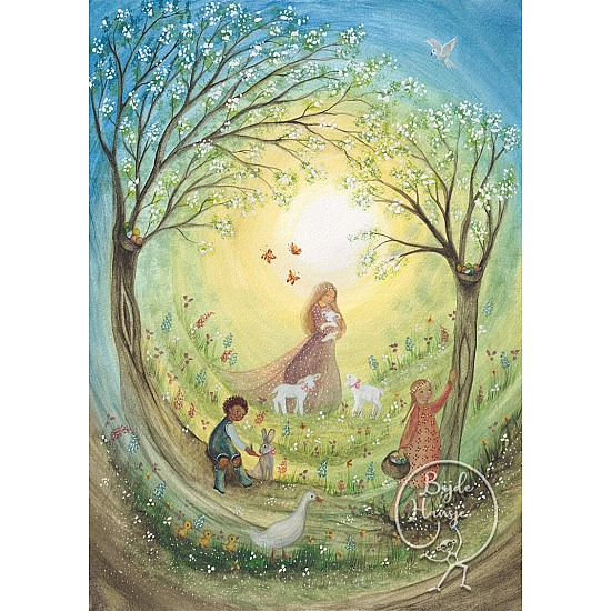 Bijdehansje poster Happy Easter