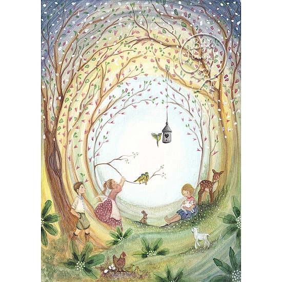 Bijdehansje poster Spring