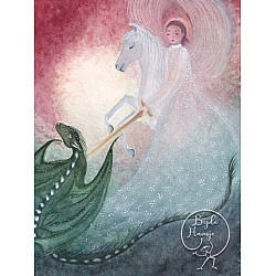 Kaart Michael and the Dragon